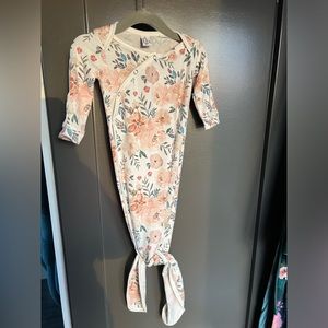 Copper Pearl Knotted Gown Newborn